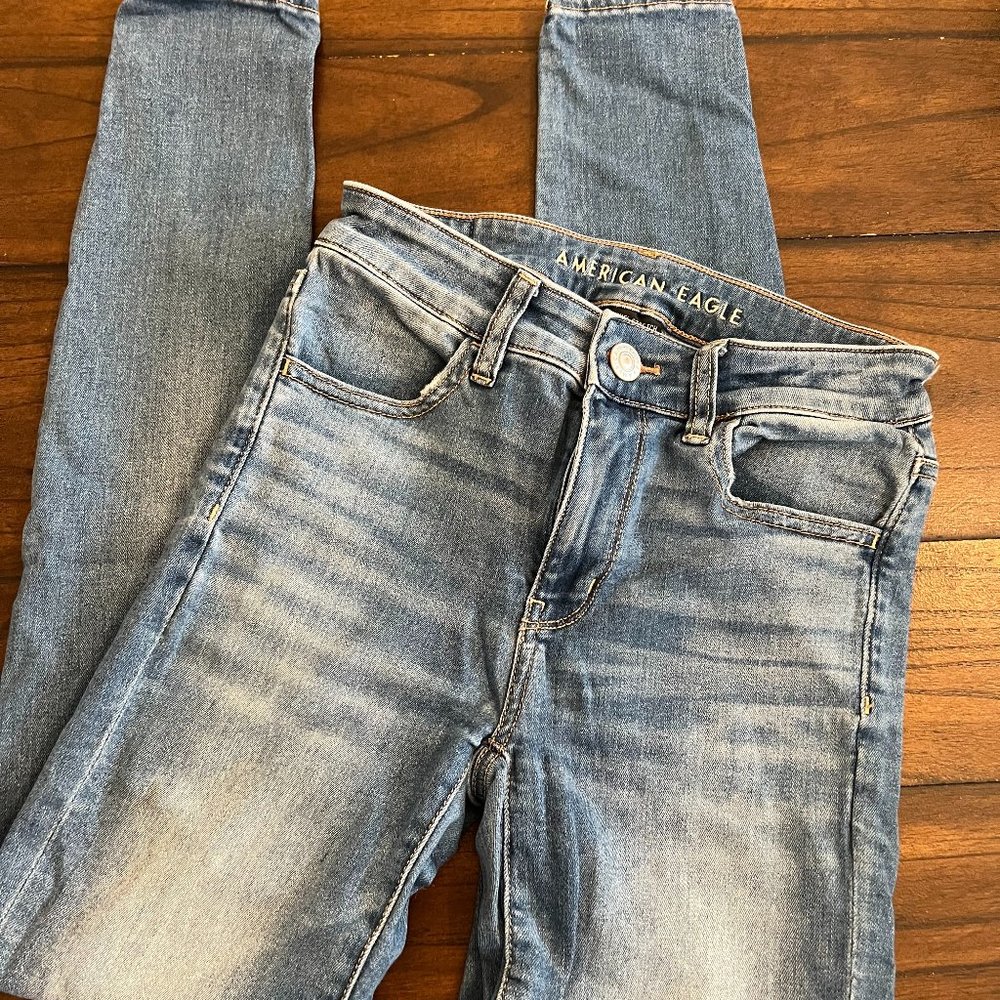 American Eagle next level stretch high-rise jegging